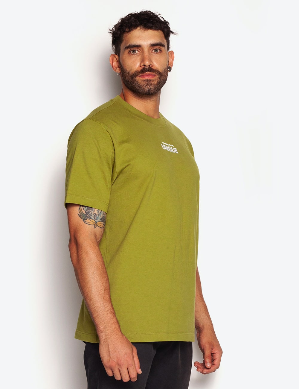 SLIM FIT GREEN T-SHIRT